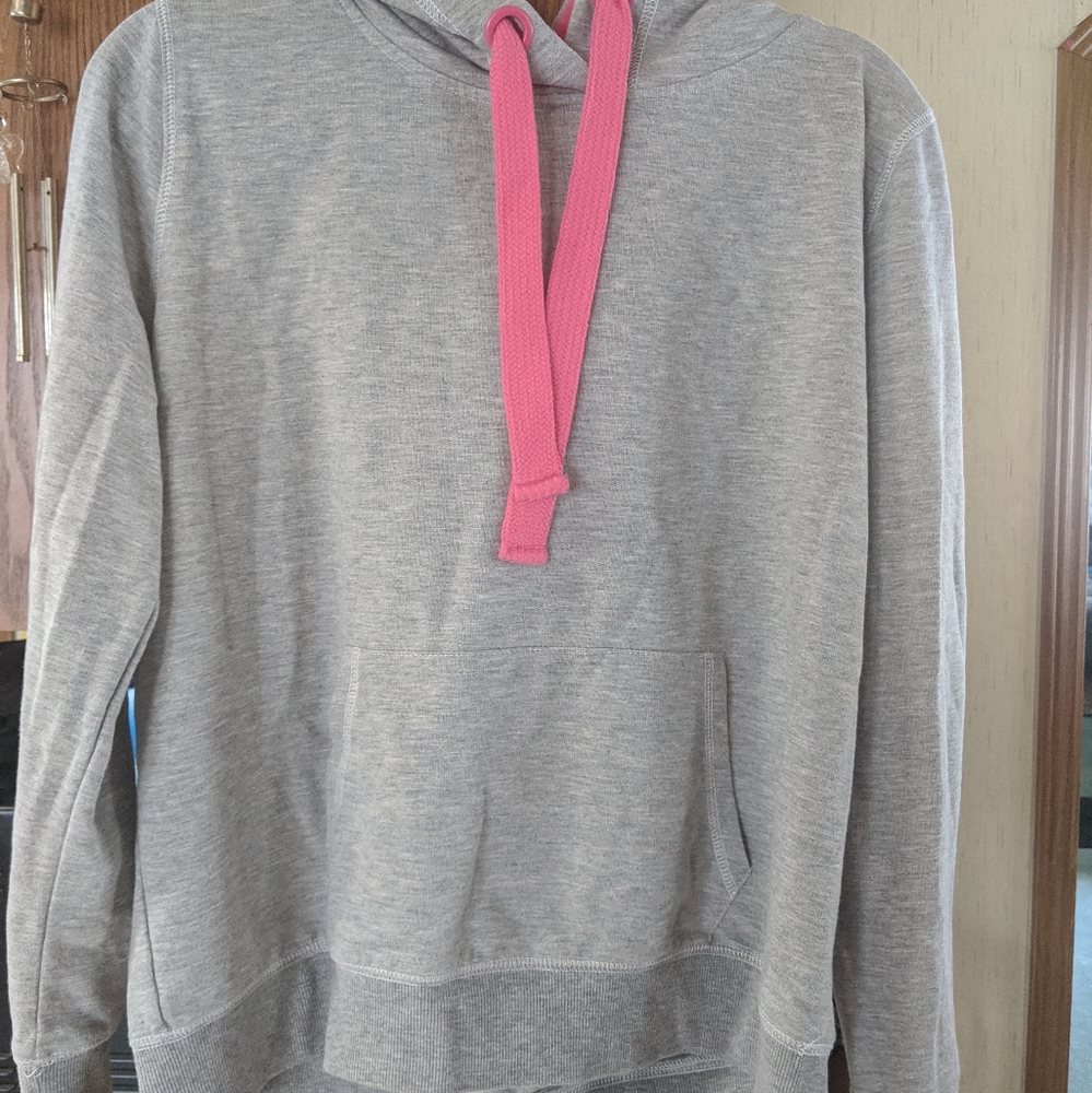 Gray & Pink Asoph Hoodie